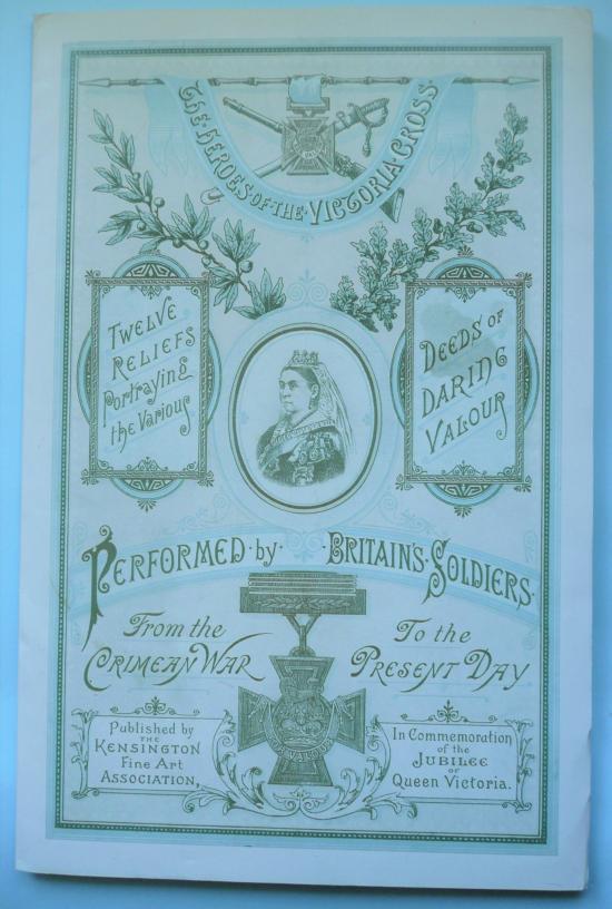 Facsimile of the Original 'Heroes of the Victoria Cross': Twelve Reliefs Portraying the Various Deeds of Daring Valour Performed by Britains Soldiers from the Crimean War to the Present Day, In Commemoration of the Jubilee of Queen Victoria 12 plates