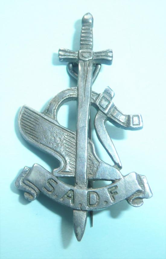 WW2 Sudan Auxiliary Defence Force (SADF) Officers Cap Badge