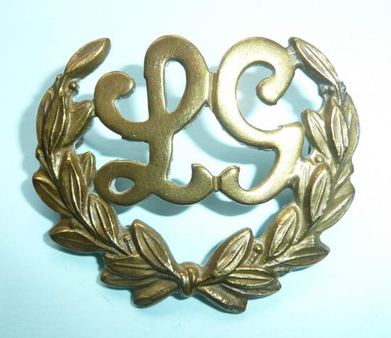 Lewis Gunner / Light Machine Gunner Brass One Piece Proficiency Arm Sleeve Badge