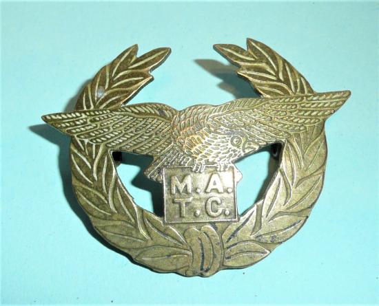 Malayan (subsequently Malaysian) Air Training Corps (MATC) Brass Cap Badge