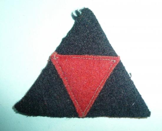 WW2 3rd Infantry Division Felt Cloth Formation Sign