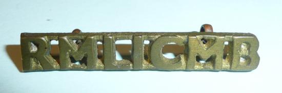RMLICMB - RMLI Cadet Marching Band Brass Shoulder Title