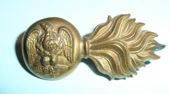 Royal Irish Fusiliers ( Princess Victoria 's) ( RIF ) Other Ranks Brass Collar Badge