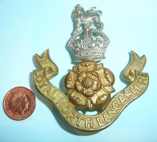 Loyal North Lancashire Regiment Large Bi Metal Bandsmans Pouch