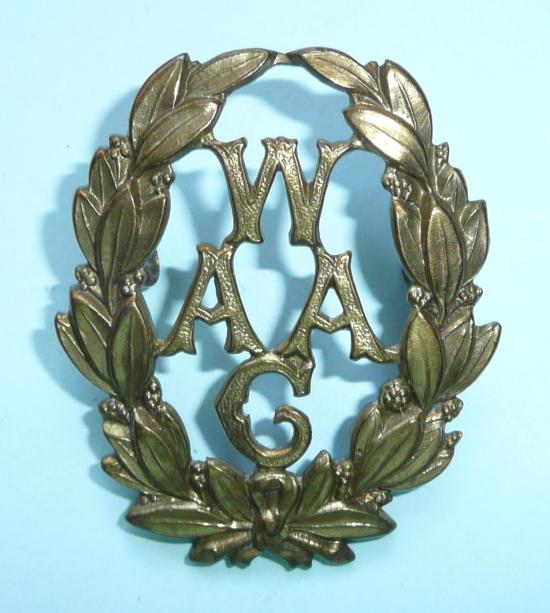 WW1 WAAC Womens Auxiliary Army Corps Cap Badge - Gaunt