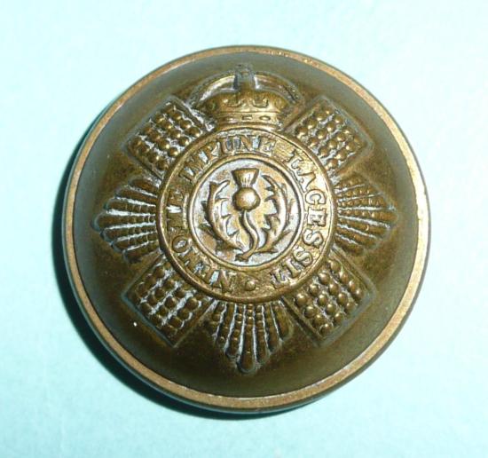 Scots Guards Officers Large Pattern Brass Button