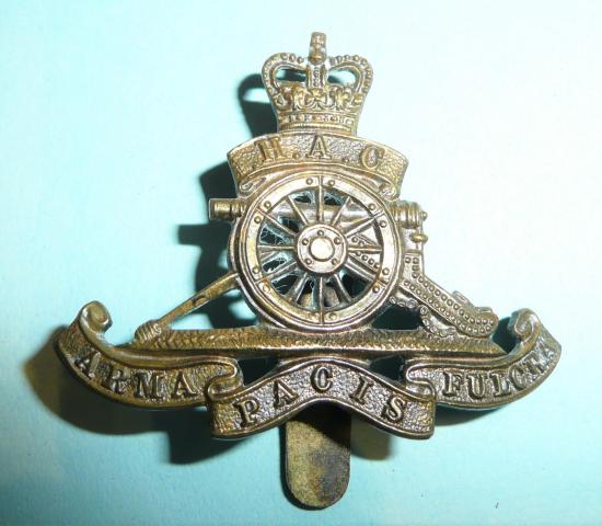 HAC Honourable Artillery Company Small Pattern Beret Badge QEII crown