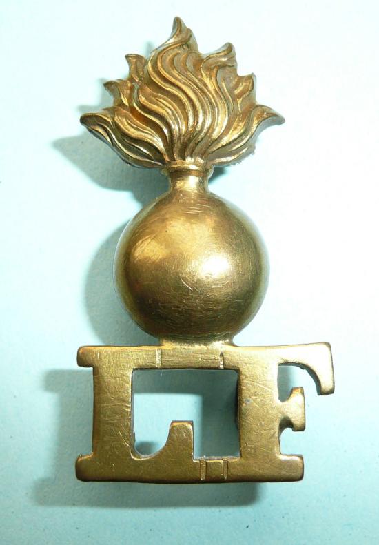 Lancashire Fusiliers Other Ranks One Piece Brass Shoulder Title