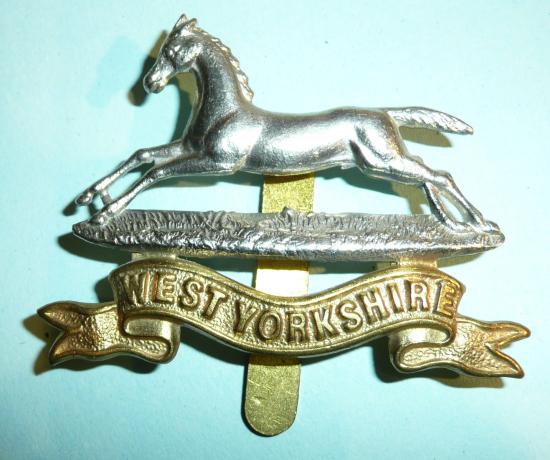 West Yorkshire Regiment Other Ranks Bi-Metal Cap Badge