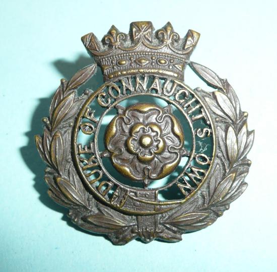 6th (Territorial Battalion) The Hampshire Regiment (Duke of Connaughts Own) Officers OSD Bronze Collar Badge - Firmin Tablet