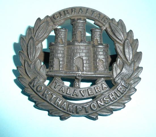 Northamptonshire Regiment Officers OSD Bronze Cap Badge