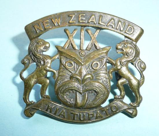 WW1 New Zealand Expeditionary Force - 19th Reinforcements Cap Badge