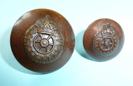 WW1/WW2 Royal Artillery Uniform Brass Button Gaunt Ltd 25mm Horse British Army 