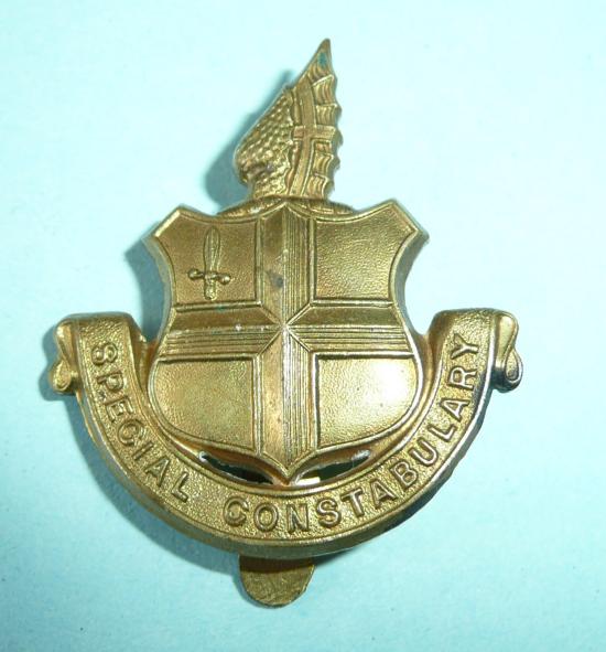 City of London Police Special Constabulary Constable Brass Cap Badge