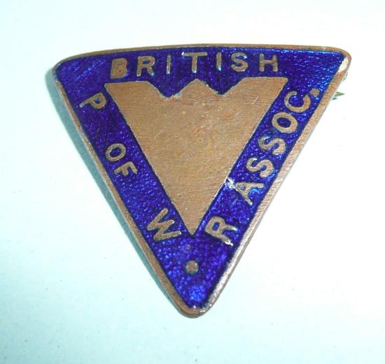 WW2 British Prisoner of War Relatives Association (POWRA) Enamel & Silver plated Lapel Pin Brooch Badge