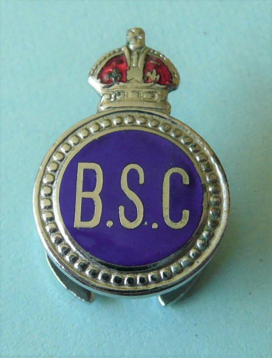 WW2 Bristol Police Special Constabulary Constable Chrome & Enamel Lapel Badge