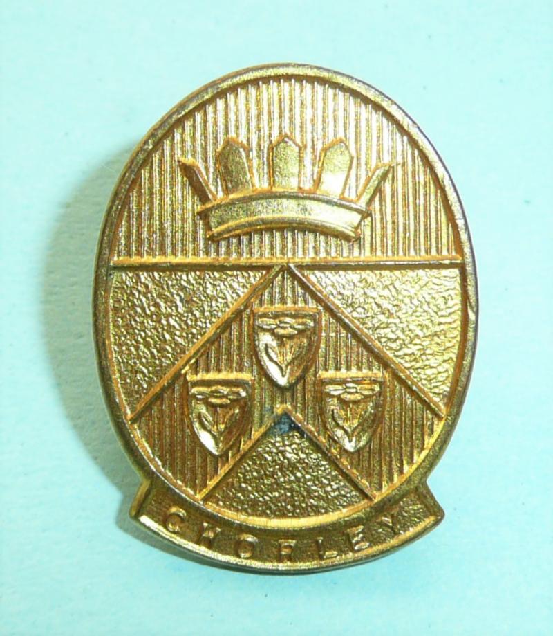 5th Battalion (Territorials) Chorley Detachment, The Loyal Regiment, Gilt Brass Arm Badge