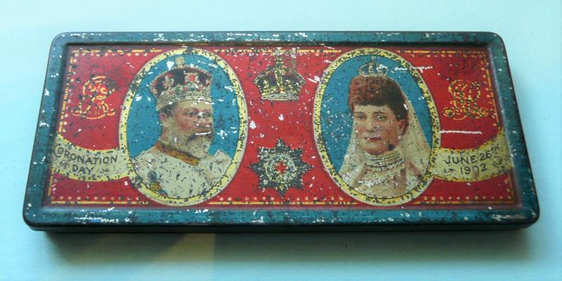 Chocolate Tin 1902 Coronation - Rowntree & Co Ltd, York