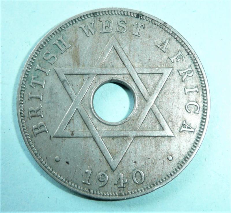 British West Africa 1940 GVI One Penny