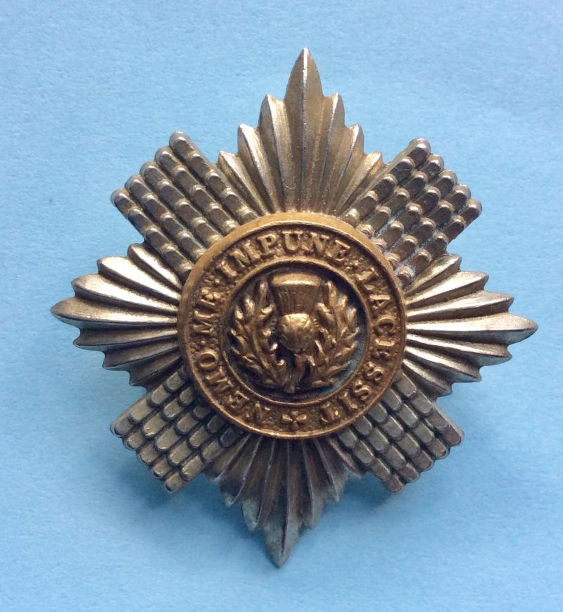 Scots Guards Sergeants / NCOs Bi-Metal Cap Badge