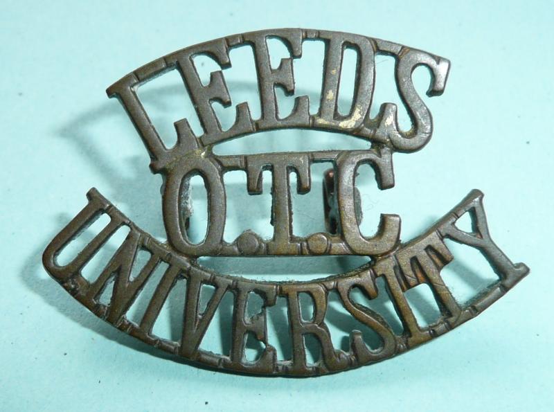 Leeds OTC (Officer Training Corps) University Shoulder Title