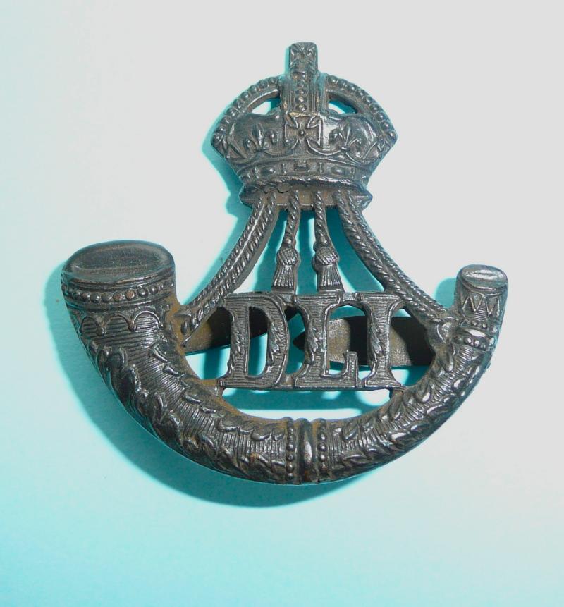 Durham Light Infantry DLI Officers OSD Bronze Cap Badge - Blades - Gaunt
