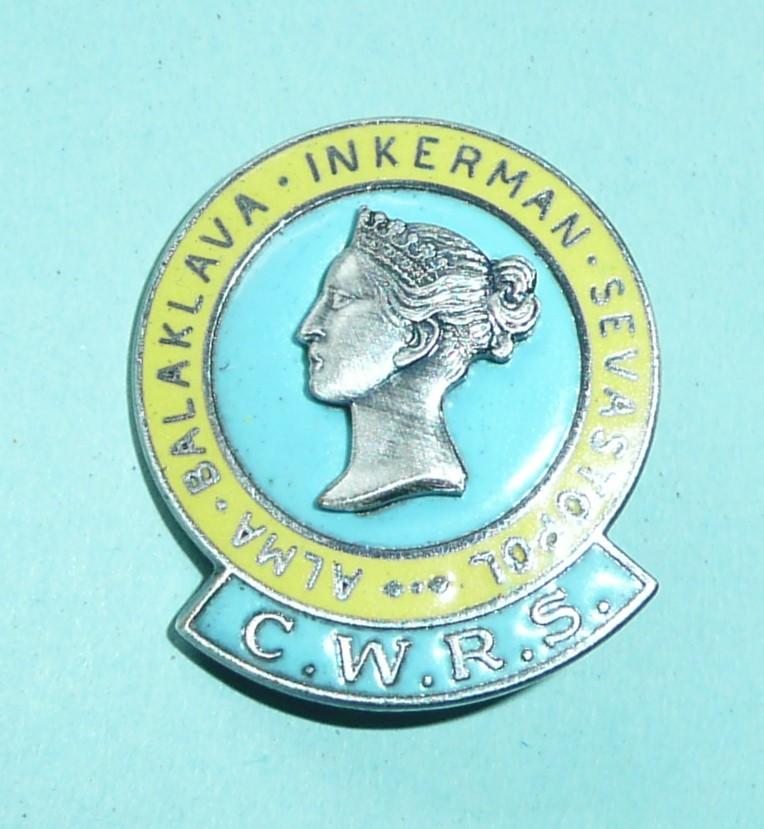 Crimean War Research Society (CWRS) Members Enamel Lapel Pin Badge Brooch