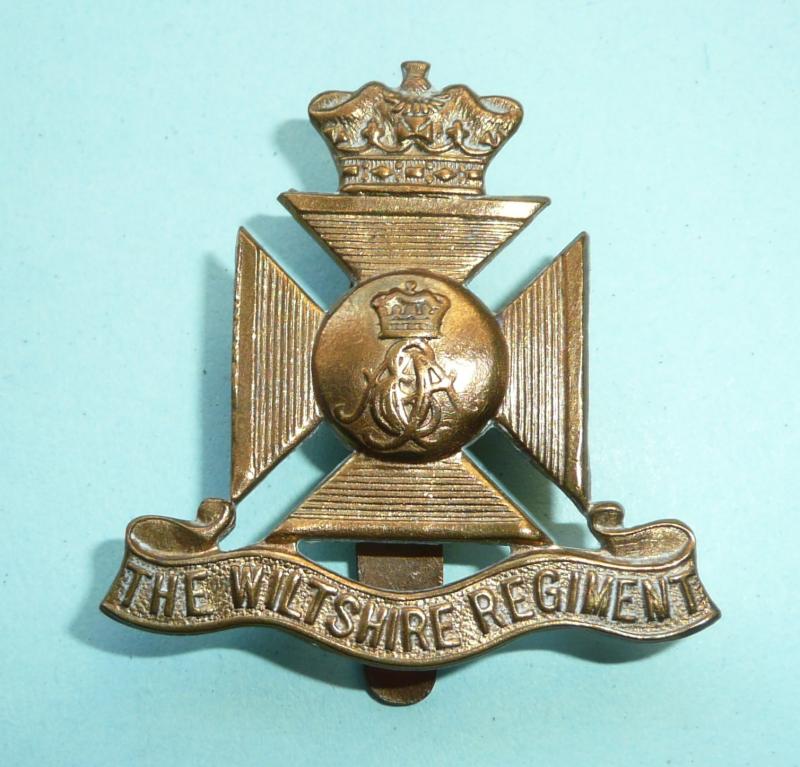 The Wiltshire Regiment (62nd & 99th Foot) Other Ranks Brass Cap Badge