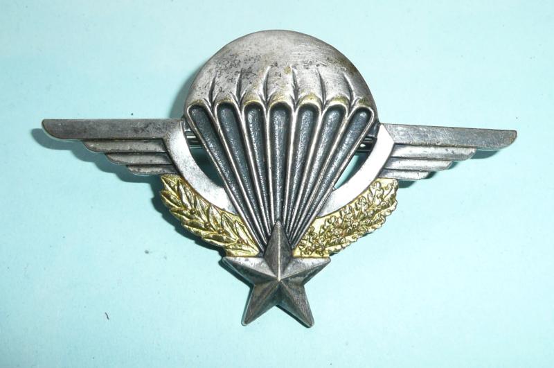 France - French Airborne / Special Services Military Metal Parachutist Qualification Wings
