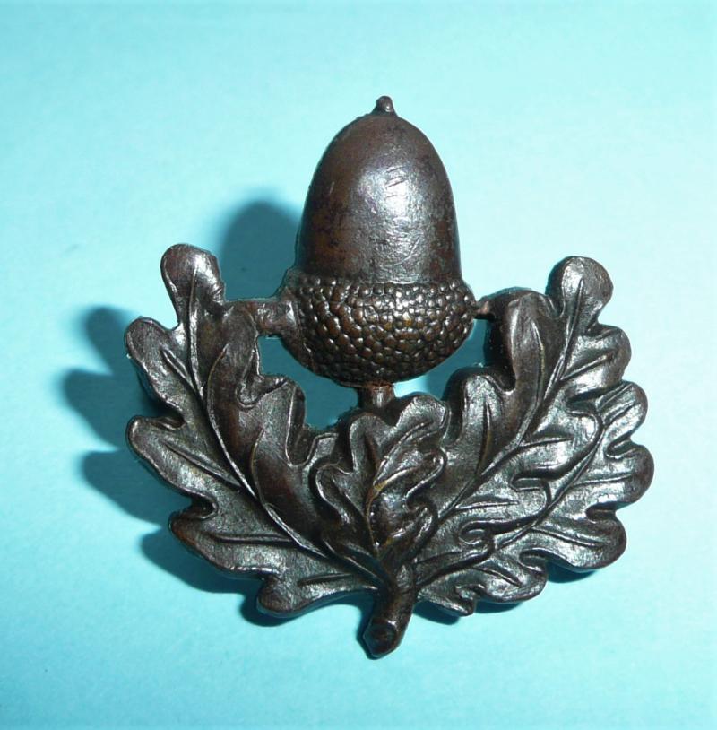 Cheshire Regiment Officers OSD Bronze Collar Badge