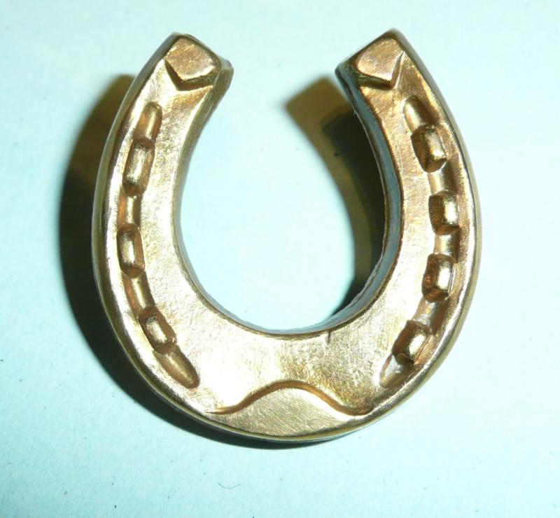 Farrier / Shoesmith / Blacksmith British Army Cavalry Brass Proficiency Arm Badge
