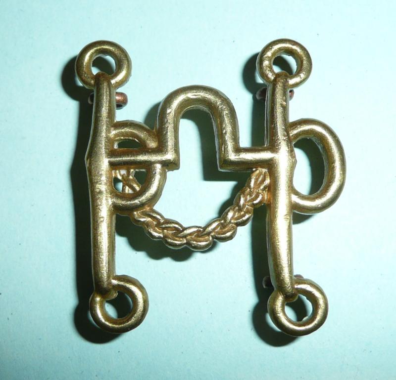 British Army Collar Maker / Saddler / Saddletree Maker / Harness Makers Brass Proficiency Arm Badge