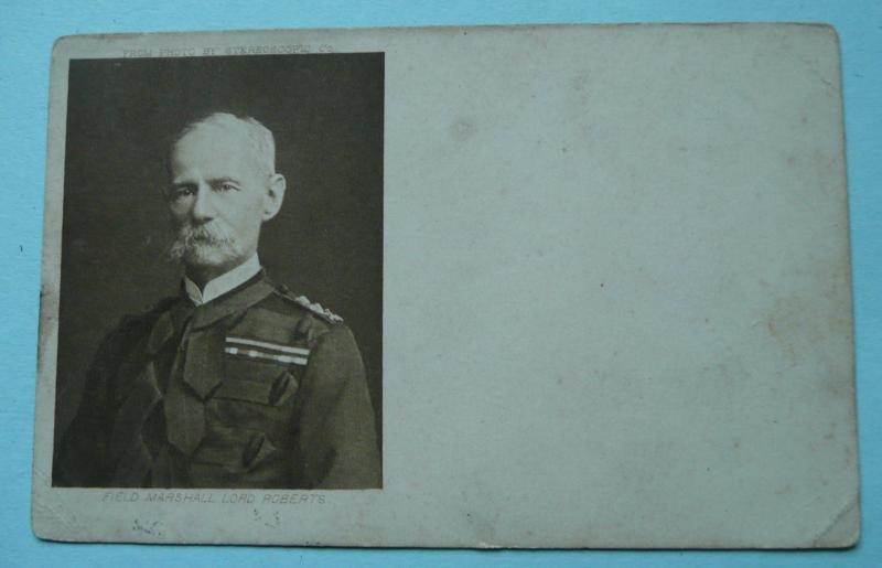 Lord Roberts Original Boer War Vintage Original Postcard