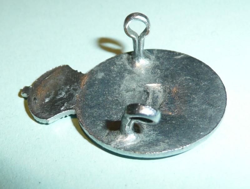 WW2 Herts Hertfordshire Special Constable Chrome Cap Badge