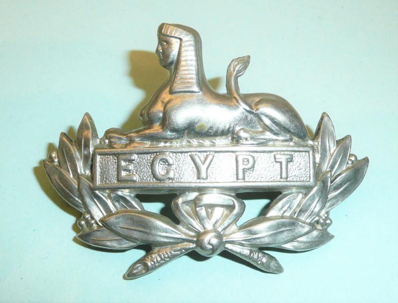 Victorian Gloucestershire Regiment Other Ranks White Metal Field Service Cap Badge