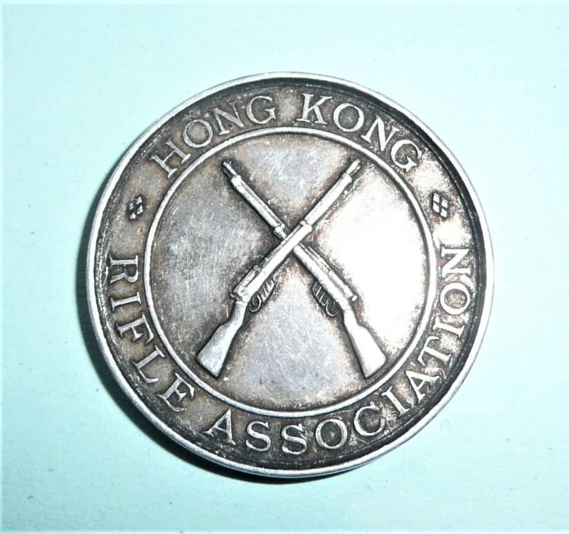 Inter War Silver Hong Kong Rifle Association Shooting Medallion