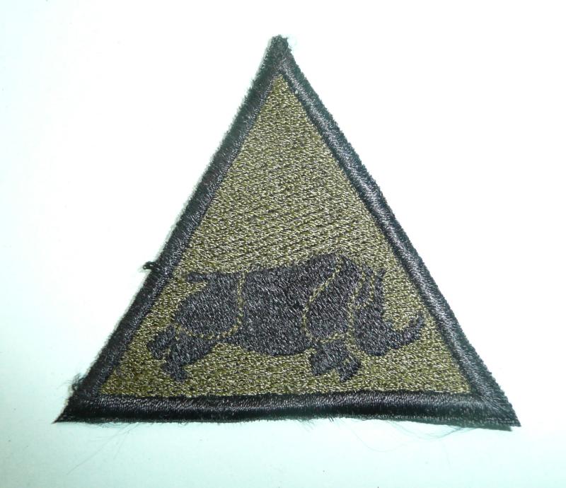 British Army 1st Armoured Division Subdued Tactical Recognition FlashTRF