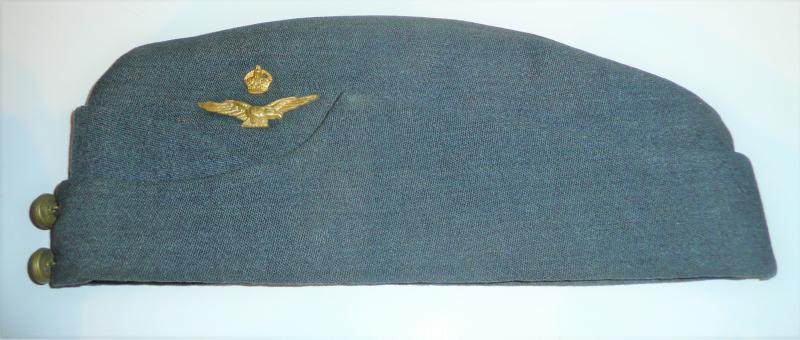 WW2 Royal Air Force (RAF) Warrant Officer / Officers Side Cap
