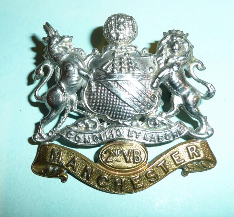 2nd Volunteer Battalion (VB) The Manchester Regiment Other Ranks Cap Badge