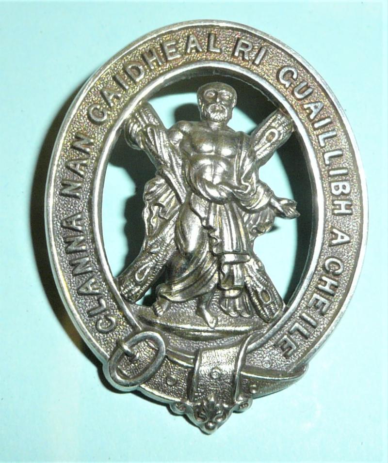 105th Lanarkshire Rifle Volunteers Corps (RVC) Glengarry Badge