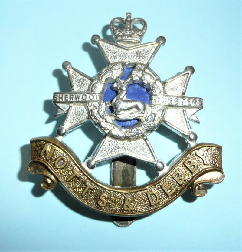 The Sherwood Foresters (Nottinghamshire & Derbyshire Regiment) Birmingham Mint Commemorative Cap Badge
