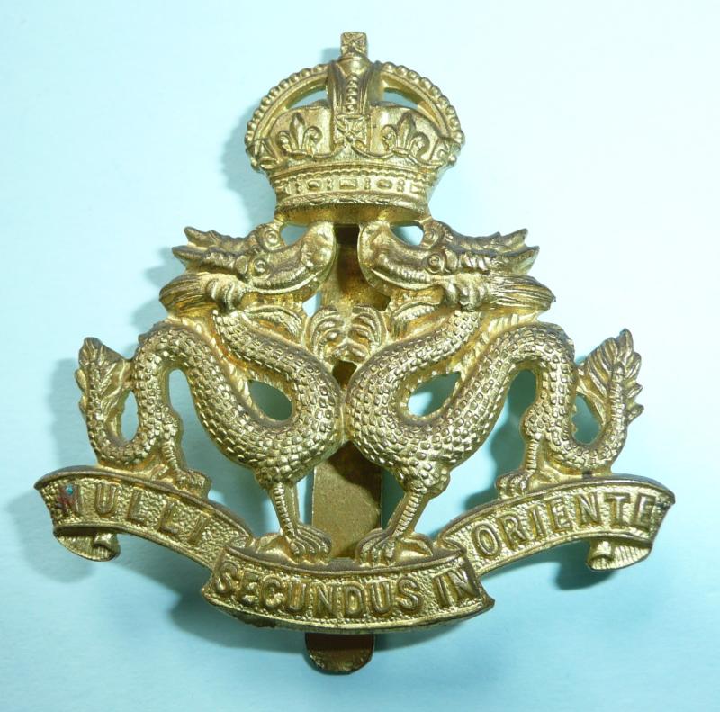 Hong Kong (Volunteer) Defence Force Cap Badge, Firmin