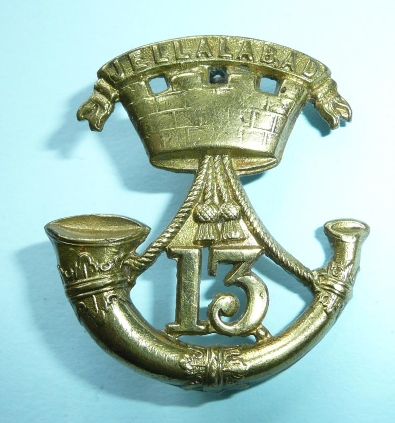 13th Regiment of Foot (Somerset Light Infantry) Glengarry Badge, pre 1881