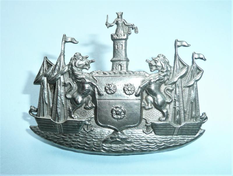 2nd Battalion (Southampton) Hants Hampshire Rifle Volunteer Corps (RVC) White Metal Pouch Badge