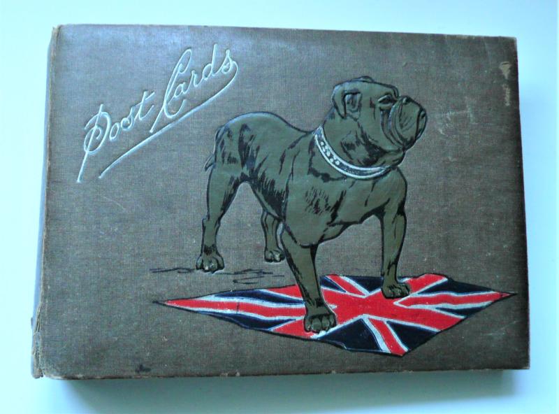 WW1 Patriotic Postcard Album (empty)