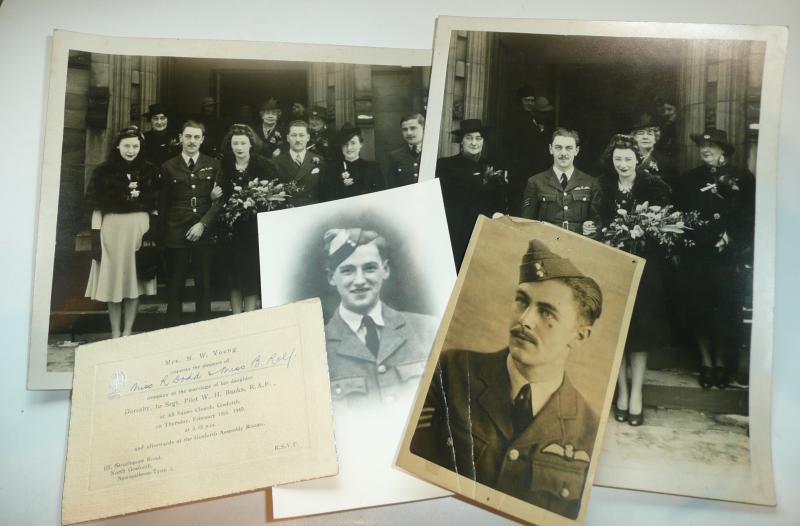 WW2 RAF Battle of Britain Fighter Pilot - Original photo lot - Sergt Pilot William Henry Banks, RAF (Hurricanes)