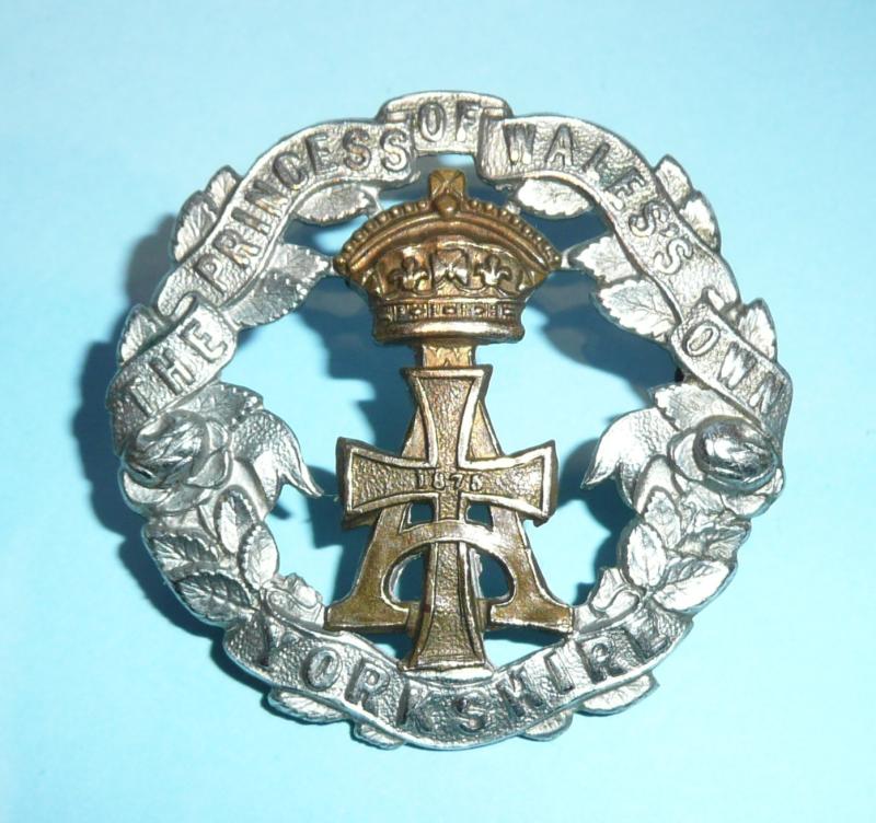 The Green Howards ( Alexandra, Princess of Wales's Own Yorkshire Regiment) (19th Foot) - 1st Pattern Other Ranks Bi-metal Cap Badge