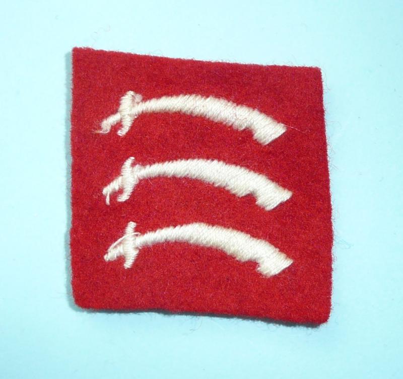 WW2 Essex County Division – Woven Cloth Formation Sign Badge