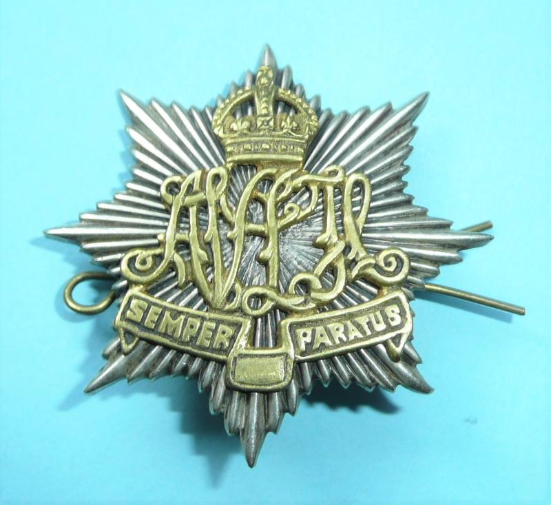 Indian Auxiliary (Volunteer) Army - Assam Valley Light Horse (AVLH) Bi-Metal Cap Badge