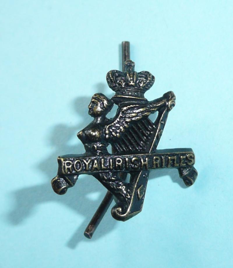 Royal Irish Fusiliers (RIF) QVC Victorian Officer's Boss Badge